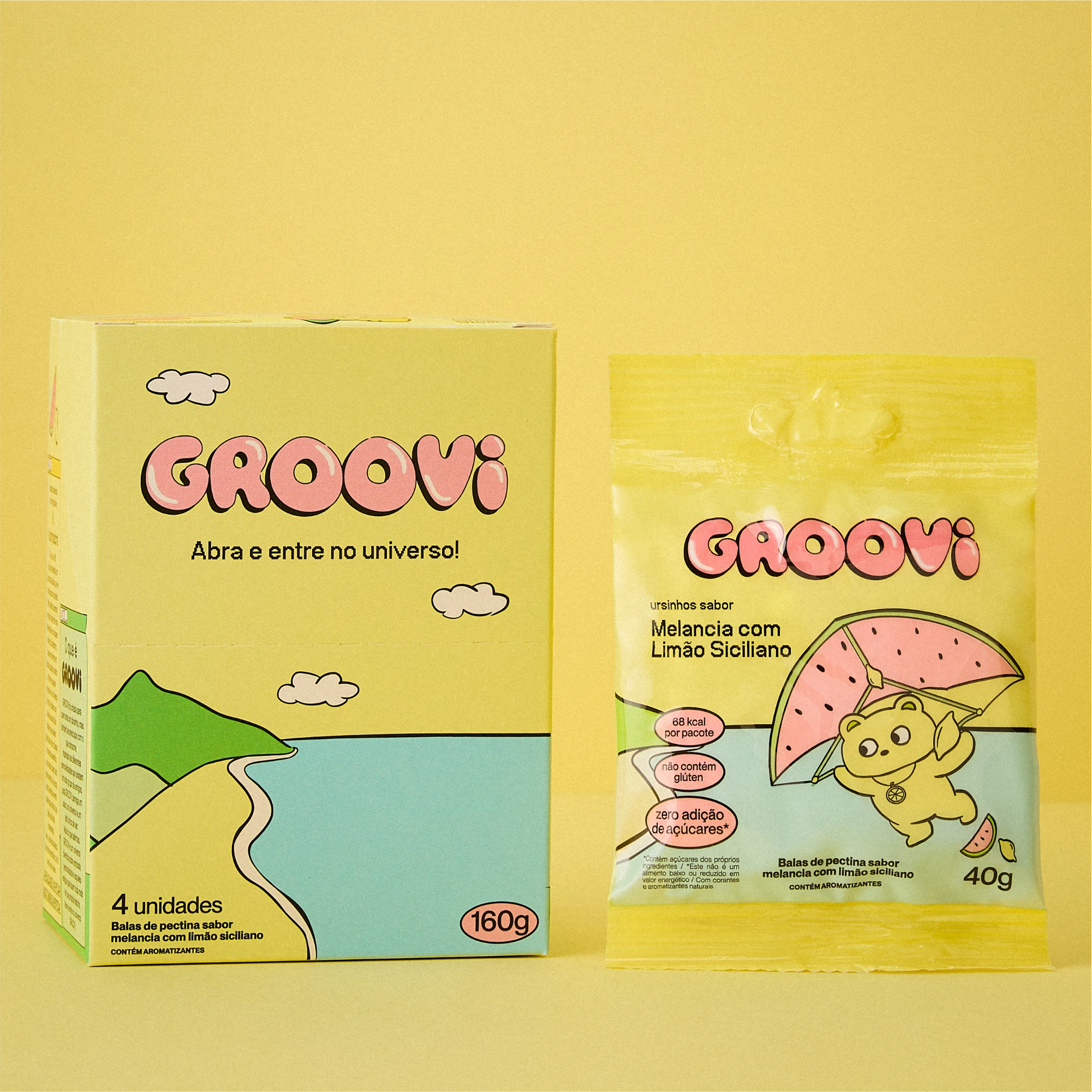 Caixa GROOVI Melancia com Limão Siciliano